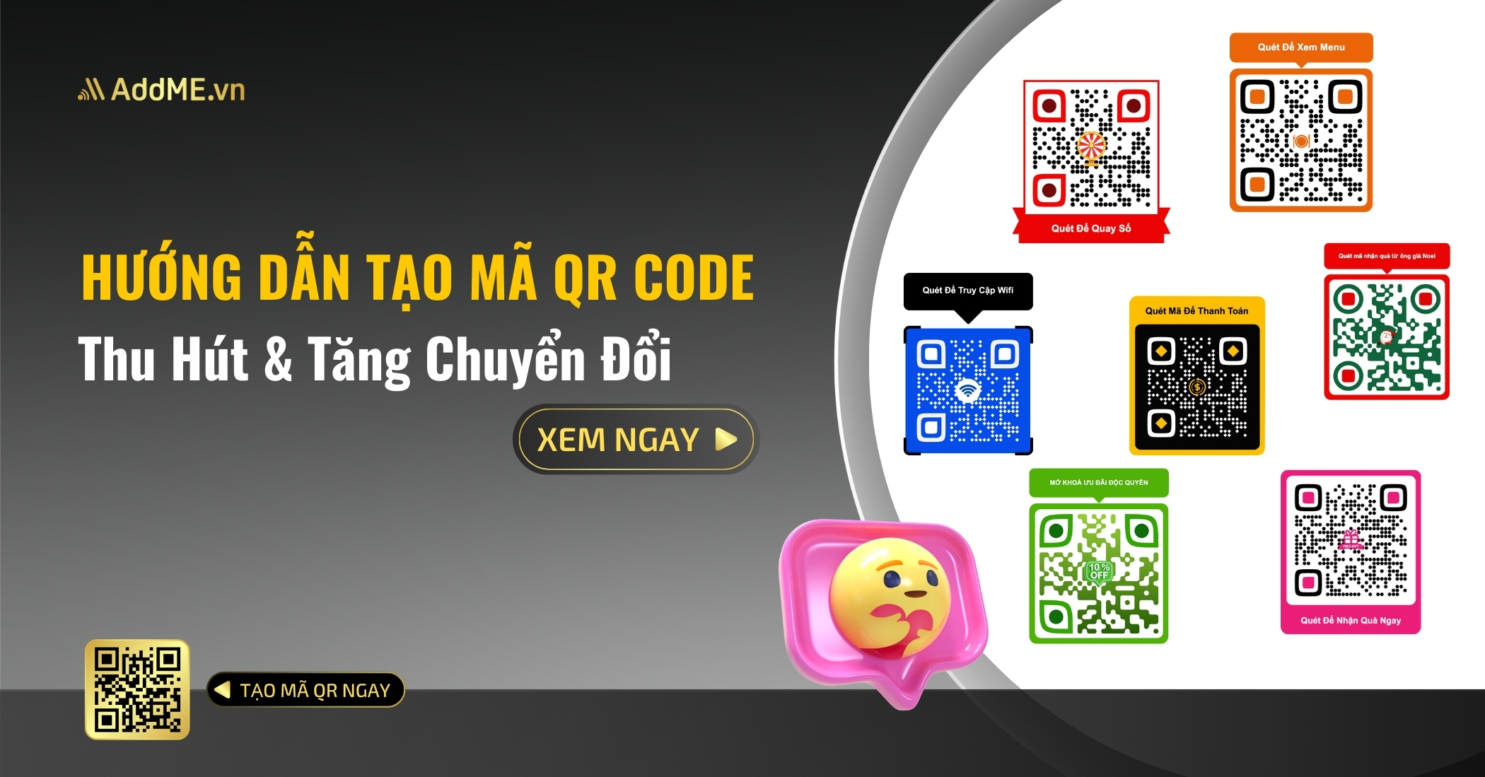 12 CHIẾN LƯỢC TẠO MÃ QR CODE THU HÚT & TĂNG CHUYỂN ĐỔI