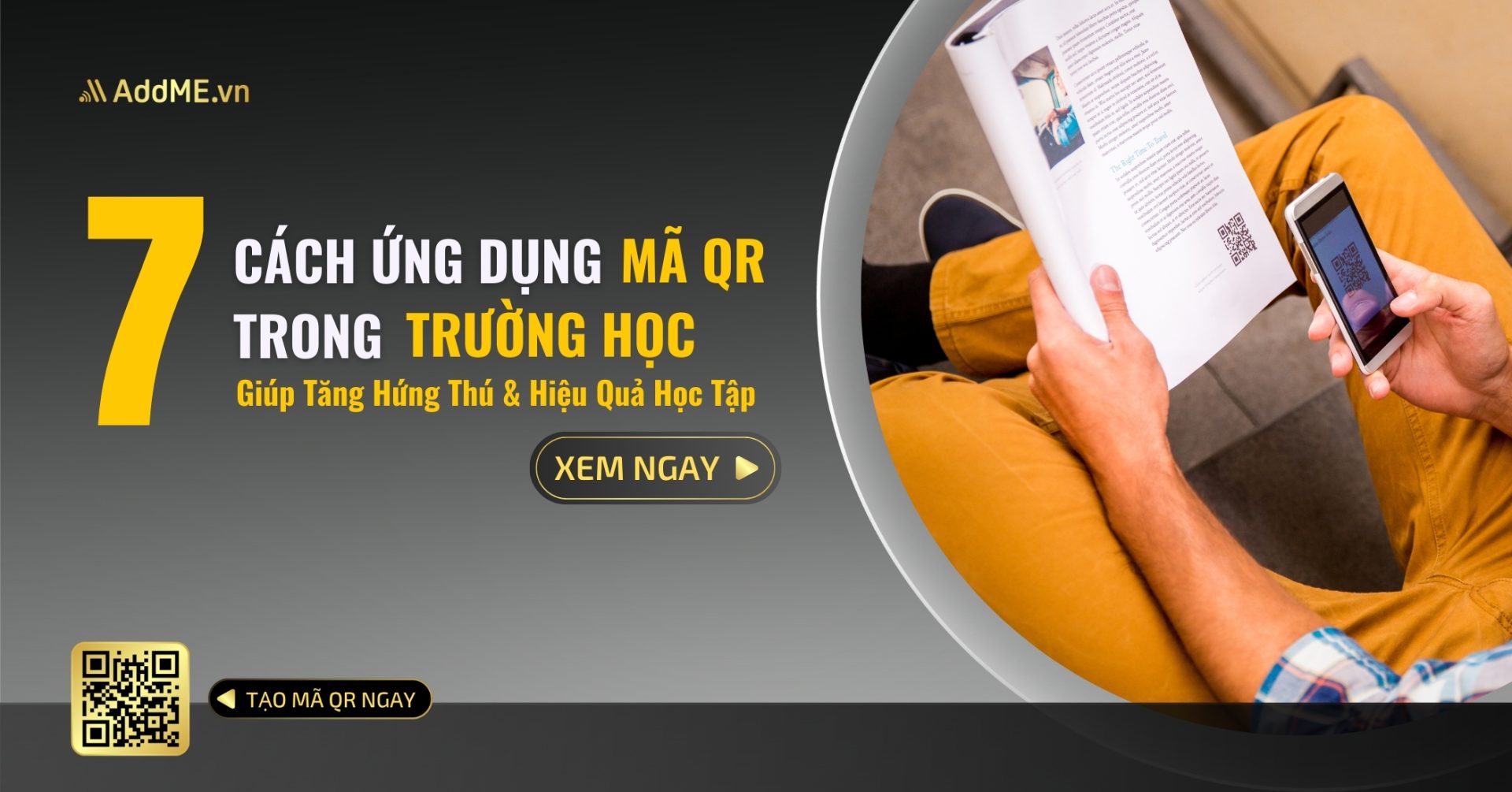 Ứng dụng mã QR trong trường học