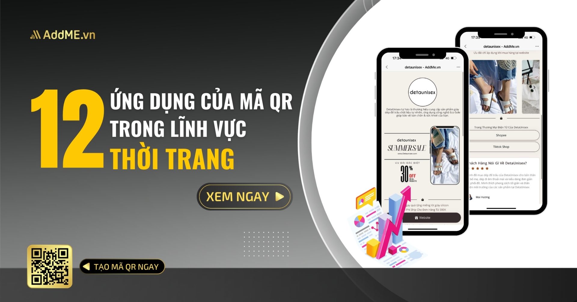 Ứng dụng mã QR code trong thời trang