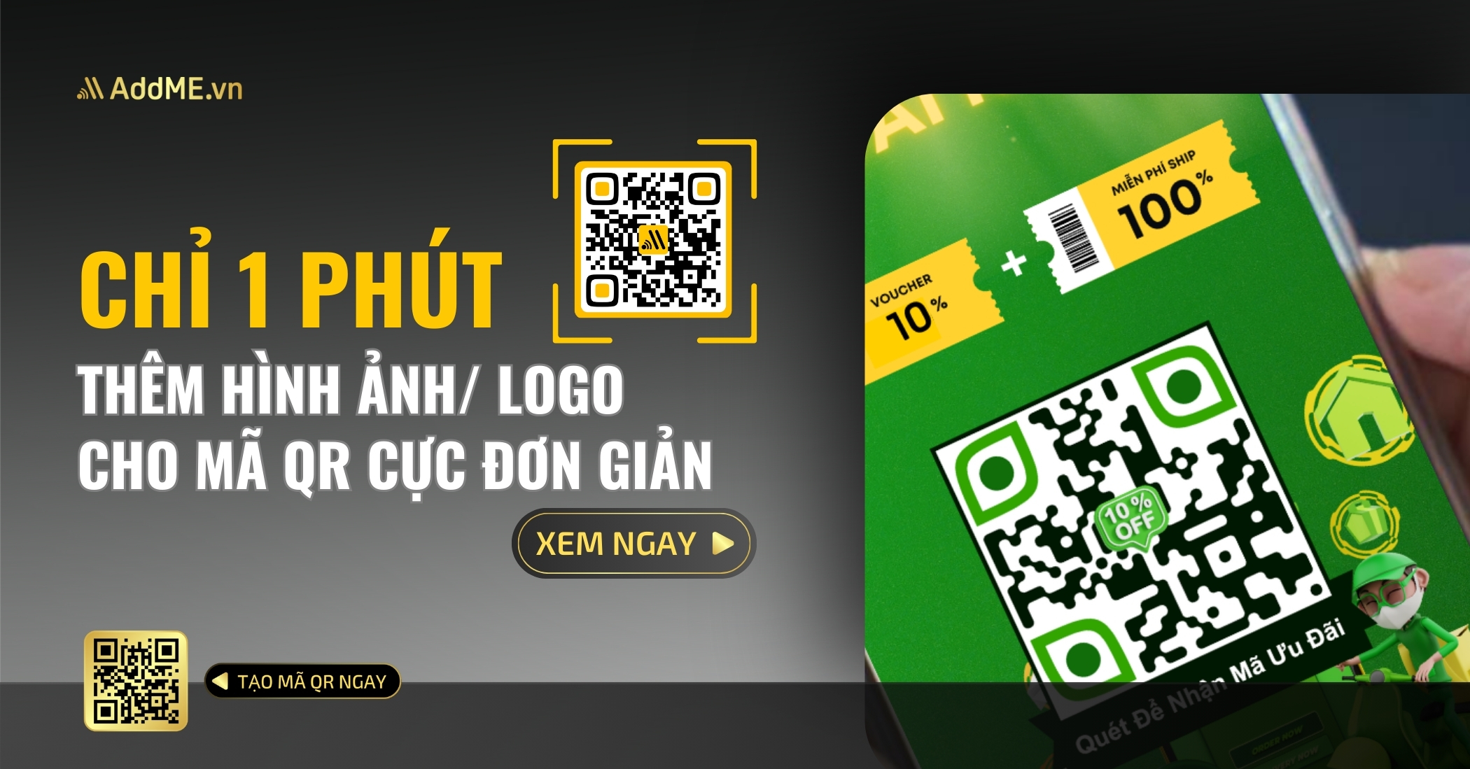 CÁCH THÊM LOGO VÀO MÃ QR CODE DỄ DÀNG CHỈ 1 PHÚT