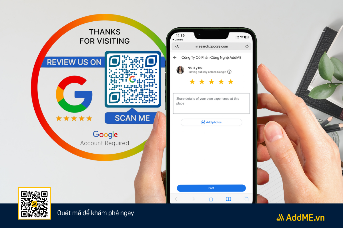 cach tao ma qr cho danh gia google review5 CÁCH TẠO MÃ QR CHO BÀI ĐÁNH GIÁ GOOGLE REVIEW - HƯỚNG DẪN TỪ A-Z