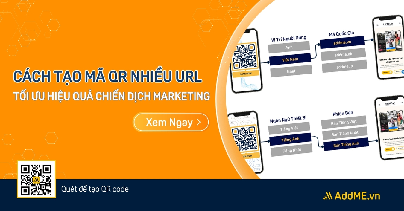 CÁCH TẠO 1 MÃ QR DẪN ĐẾN NHIỀU TRANG ĐÍCH – TỐI ƯU HIỆU QUẢ CHIẾN DỊCH MARKETING CỦA BẠN